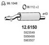 ASSO 12.6150 Middle Silencer